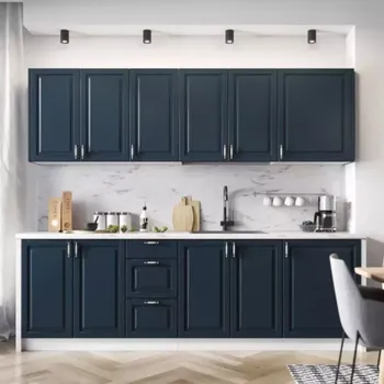 Kuchyňská linka Kuchyňská linka Moniuszko 260 cm, námořnická modř, BB