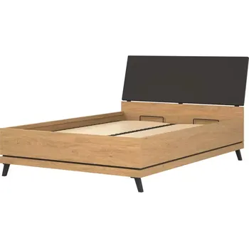 Ložnicová sestava Postel Ate At15/160 dub kamenný s úložným prostorem