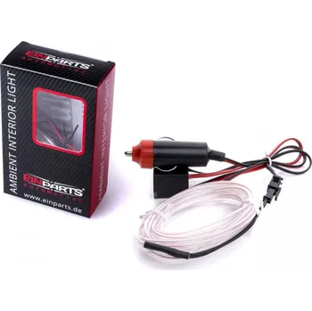 LED páska LED světlovodný pásek 5m (bílý)