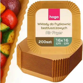 Obraz ORGANIZÉR DO BEZTUKOVÉ FRITÉZY AIR FRYERA NA PEČENÍ 16x16 cm 200 ks