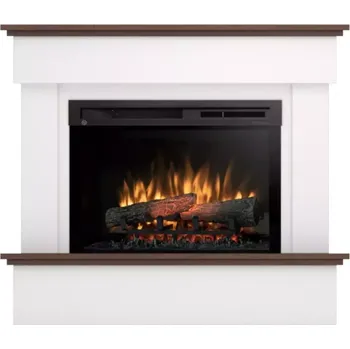 Elektrický krb Tormes 26 bílá/dub tmavý