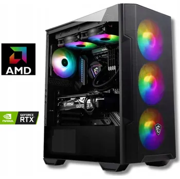 Stolní počítač POČÍTAČ RYZEN 5 RTX 3060 16GB RAM 512GB SSD M.2