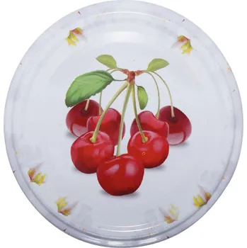 Víčka s potiskem Víčko Twist 82 Třešeň 2 RTS P