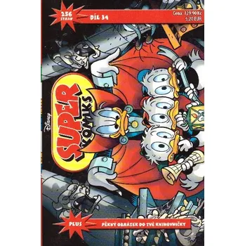 Disney Super komiks 34. díl Stav: Nová - lehce poškozená