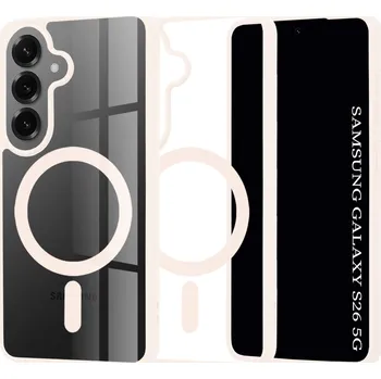 Pouzdro na mobilní telefon Techsuit - MagSafe Pro - Samsung Galaxy S26 - nude růžová