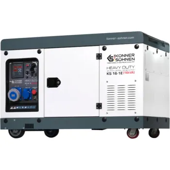 Elektrocentrála Könner & Söhnen Naftová elektrocentrála KS 16-1E