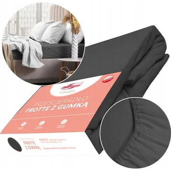 Prostěradlo Froté prostěradlo s gumou na matrace 180x200 do ložnice FROTÉ