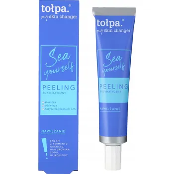 Pleťový peeling Tołpa My Skin Changer Sea Yourself Enzymatický Peeling na Obličej 40ml