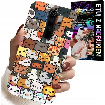 Pouzdro na mobilní telefon POUZDRO PRO XIAOMI REDMI 9 - ZADNÍ KRYT S ROZTOMILÝMI KOČIČKAMI, KOČKAMI, KRYT