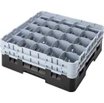 Cambro Koš Camrack 25 pozic, výška sklenice 13,2 cm - Černá| TOM, R-25S434-110