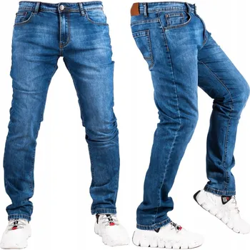 Pánské kalhoty VEL.35 Pánské klasické džínové kalhoty CAIUS