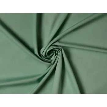 Prostěradlo Kvalitex Bavlněné prostěradlo napínací zelené 90x200cm