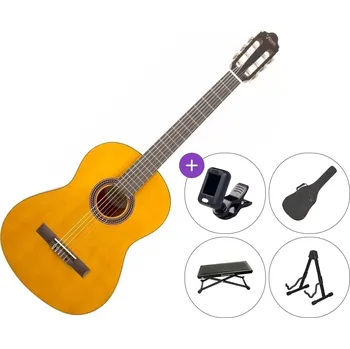 Klasická kytara Valencia VC204H SET 4/4 Natural Klasická kytara