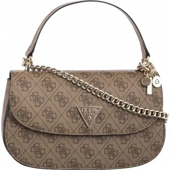 Kabelka Guess kabelka eko kůže béžová