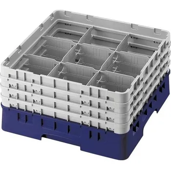 přísavka na sklo Cambro Koš Camrack 9 pozic, výška sklenice 17,4 cm - Modrá| TOM, R-9S638-186