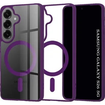 Pouzdro na mobilní telefon Techsuit - MagSafe Pro - Samsung Galaxy S26 - fialová