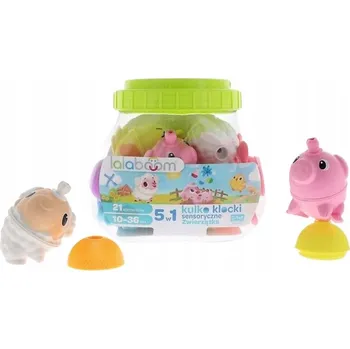 ostatní stavebnice LALABOOM KULKO STAVEBNICE SADA ZVÍŘÁTEK 21dílů TREFL