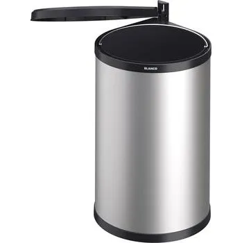 Odpadkový koš BLANCO vestavný odpadkový koš Singolo XL, šíř. kor. 400 mm, 20 l, plast, stříbr.