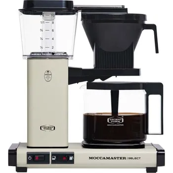 Kávovar Kávovar Moccamaster KBG Select - skleněná nádoba - Bílý smetanový
