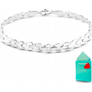 Náramek Dámský stříbrný náramek 925 silný široký na ruku stříbro modulární