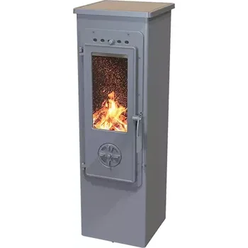 Krbová kamna Ocelová kamna Eva lux 5,3 KW