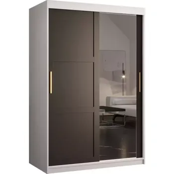 Předsíňová stěna Skříň Amiro 2 120 bílý/černý