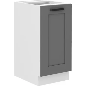 Kuchyňská skříňka Kuchyňská skříňka Luna dustgrey/bílá 40D 1F BB