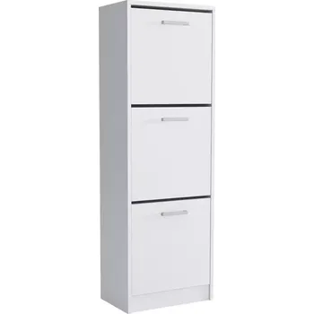 Předsíňová stěna Botník Sawa 3S Bílá