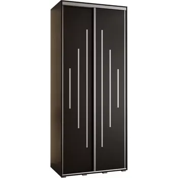 Předsíňová stěna Skříň 45 Canaris 12 100 černá/silver