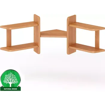 Předsíňová stěna Policka Borovice Pk131-77x40x77 Olše