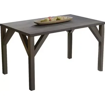 Jídelní set Stůl Baltika 185 beton tmavý