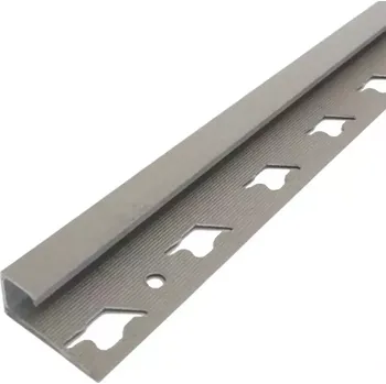 Stavební profil Lišta Cubalu Alu Painted Cemet 2500/10 mm