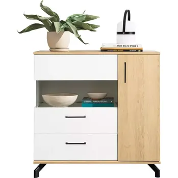 Komoda Sys Madison Komoda Md11 Bila Lux/Dub