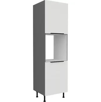 Kuchyňská skříňka Aria WH/ANT Anti Fingerprint 60DP-215 2F