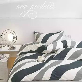 Povlečení Povlečení z bavlněného saténu ALBS-M0033B 140x200