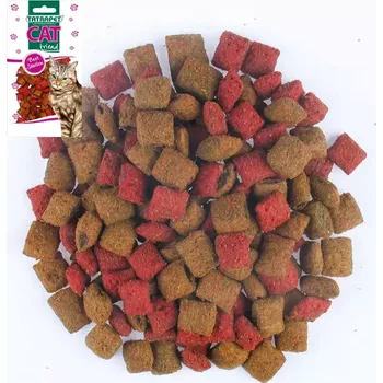 Krmivo pro kočku Pamlsek pro kočku plněné polštářky mix 50 g