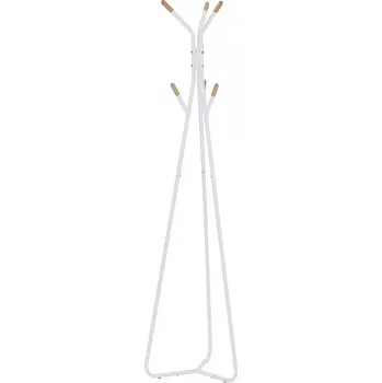 Stojací věšák GC6741 bílá/přírodní