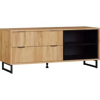 Obývací stěna Tv stolek Konor Dub Craft Zlatá