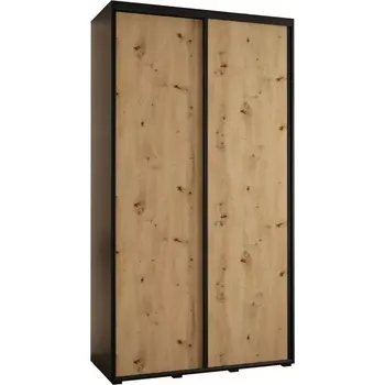 Předsíňová stěna Skříň 45 Canaris 1 140 černá/artisan/černá