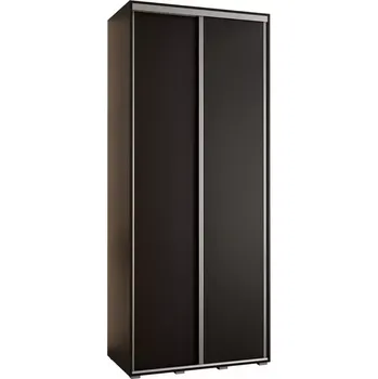 Předsíňová stěna Skříň 45 Canaris 1 120 černá/silver