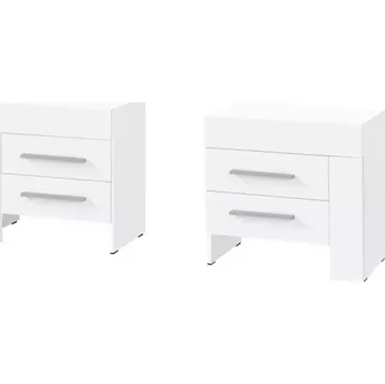 Noční stolek Noční stolek P Cezar 21 Bílý