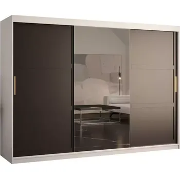 Předsíňová stěna Skříň Amiro 2 250 bílý/černý