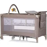 CHIPOLINO Postýlka cestovní s přebalovací podložkou Luna Tiramisu 165859