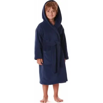 Dívčí župan Dětský župan Tampa tmavě modrý - 152