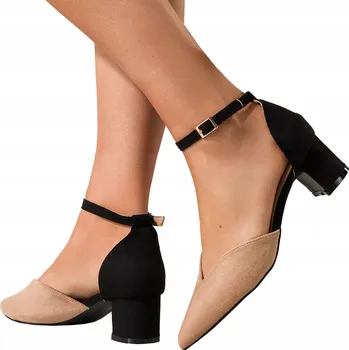 Dámské lodičky Casu dámské lodičky na sloupkovém podpatku, velikost 37