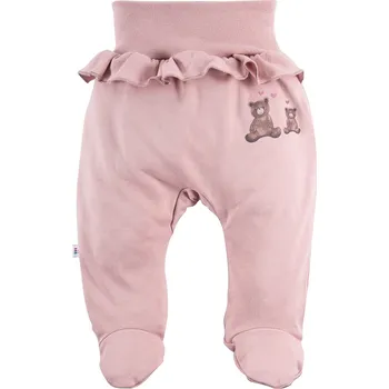 Dětské polodupačky růžové s medvídky velikost 62