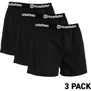 Pánské spodní prádlo Trenýrky Frazier 3pack - black velikost XXL