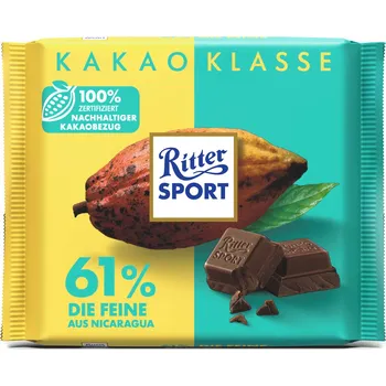 Čokoláda Ritter sport Kakao Klasse 61% Nicaragua 100g