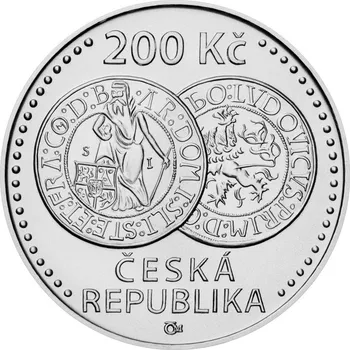 Česká republika. 200 Kč 2020. Zahájení ražby jáchymovských tolarů. Běžná kvalita.