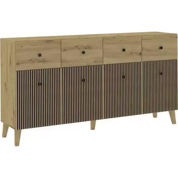 Kancelářská sestava Komoda 4D4S Berlin artisan